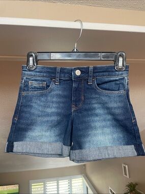 GAP Indigo Blue Rolled Hem Denim Kids Shorts